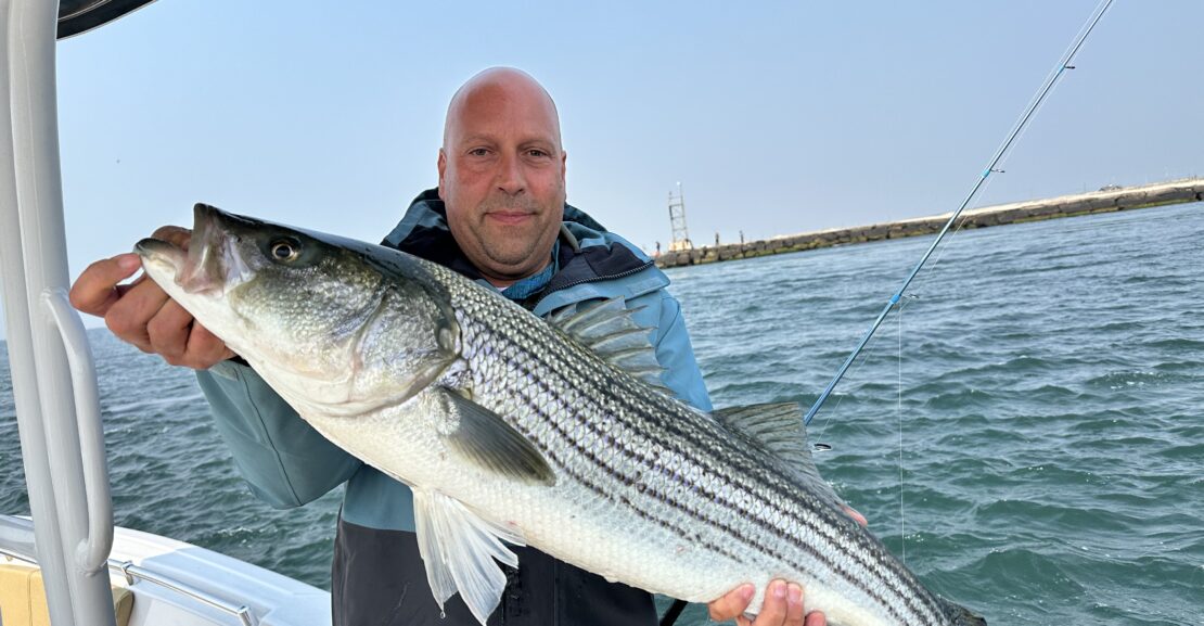 Striped Bass Fishing Red Hot!
